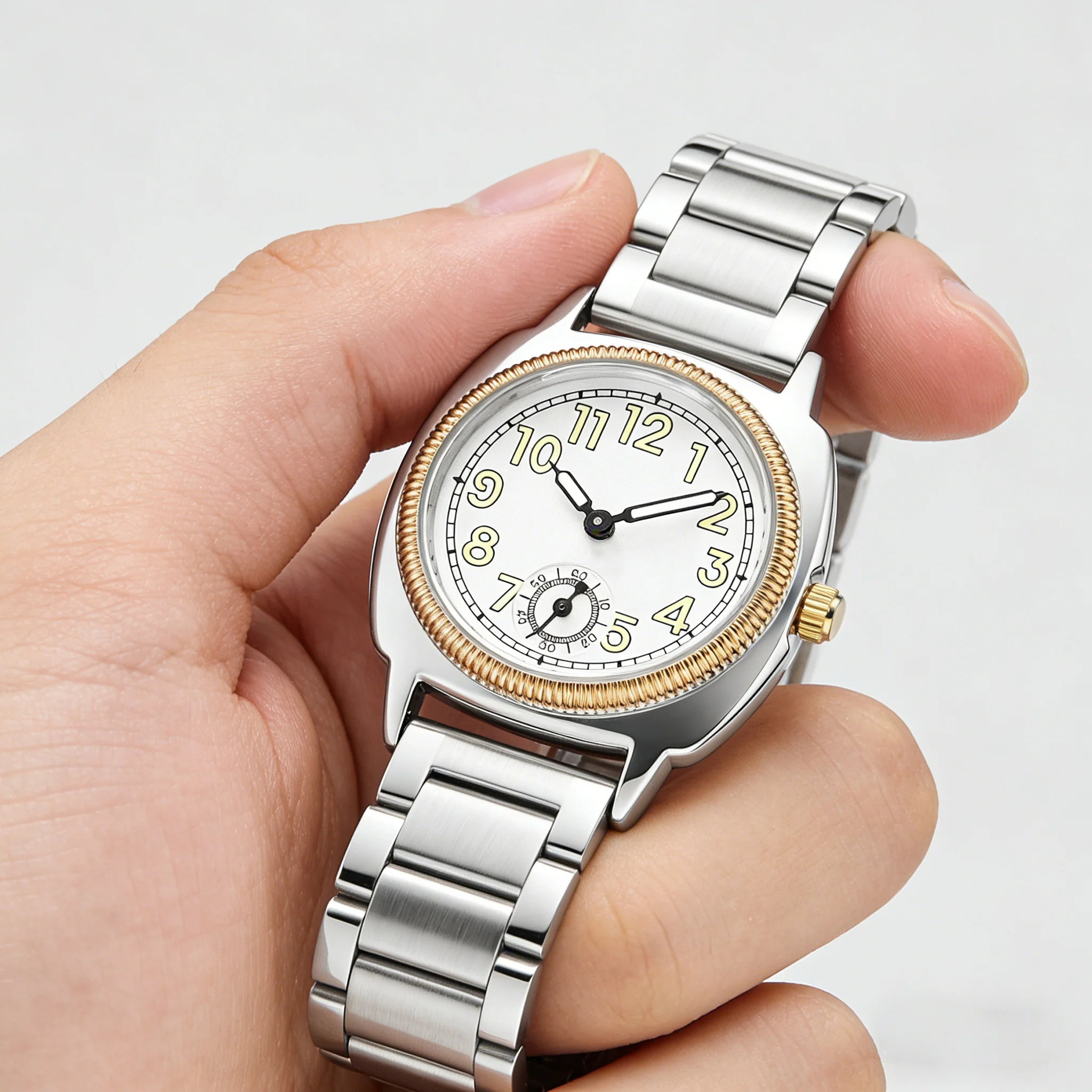 Women's Watch, A Stylish and Refined, Niche and Simple-Style Women's Watch With Stainless Steel Strap, Quartz Movement, A Unique - 3