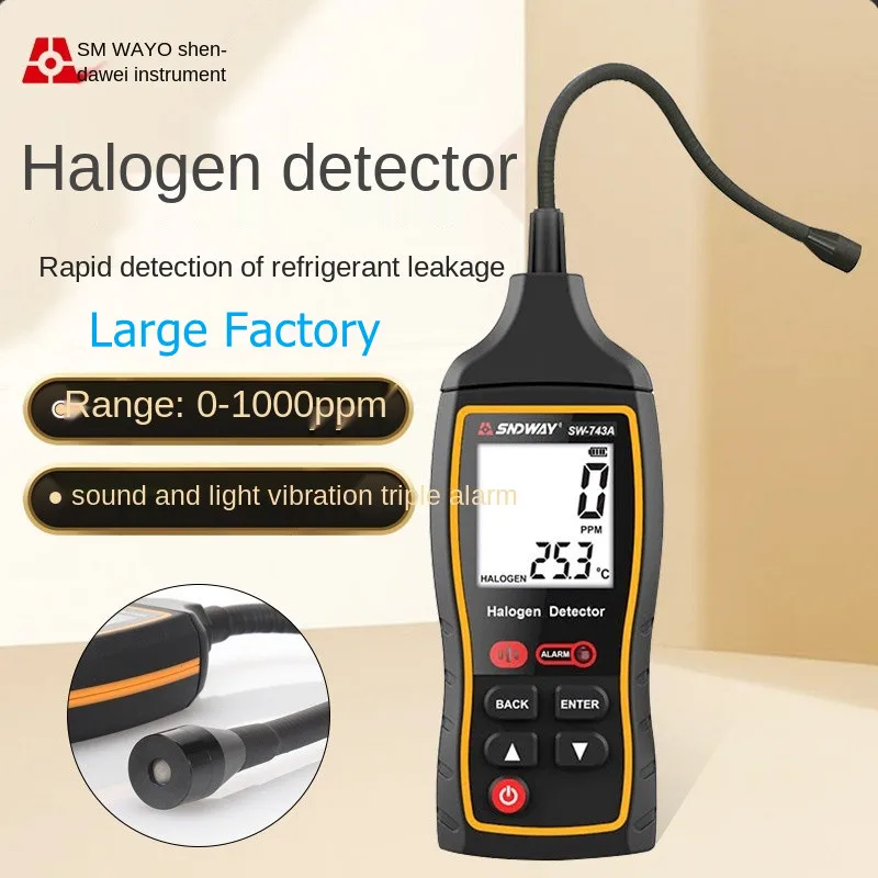 Rilevatore Di Gas Alogeno Riparazione Aria Condizionata Per Auto Rilevamento Perdite Artefatto Aria Condizionata Elettronica Rilevatore Di Refrigerant