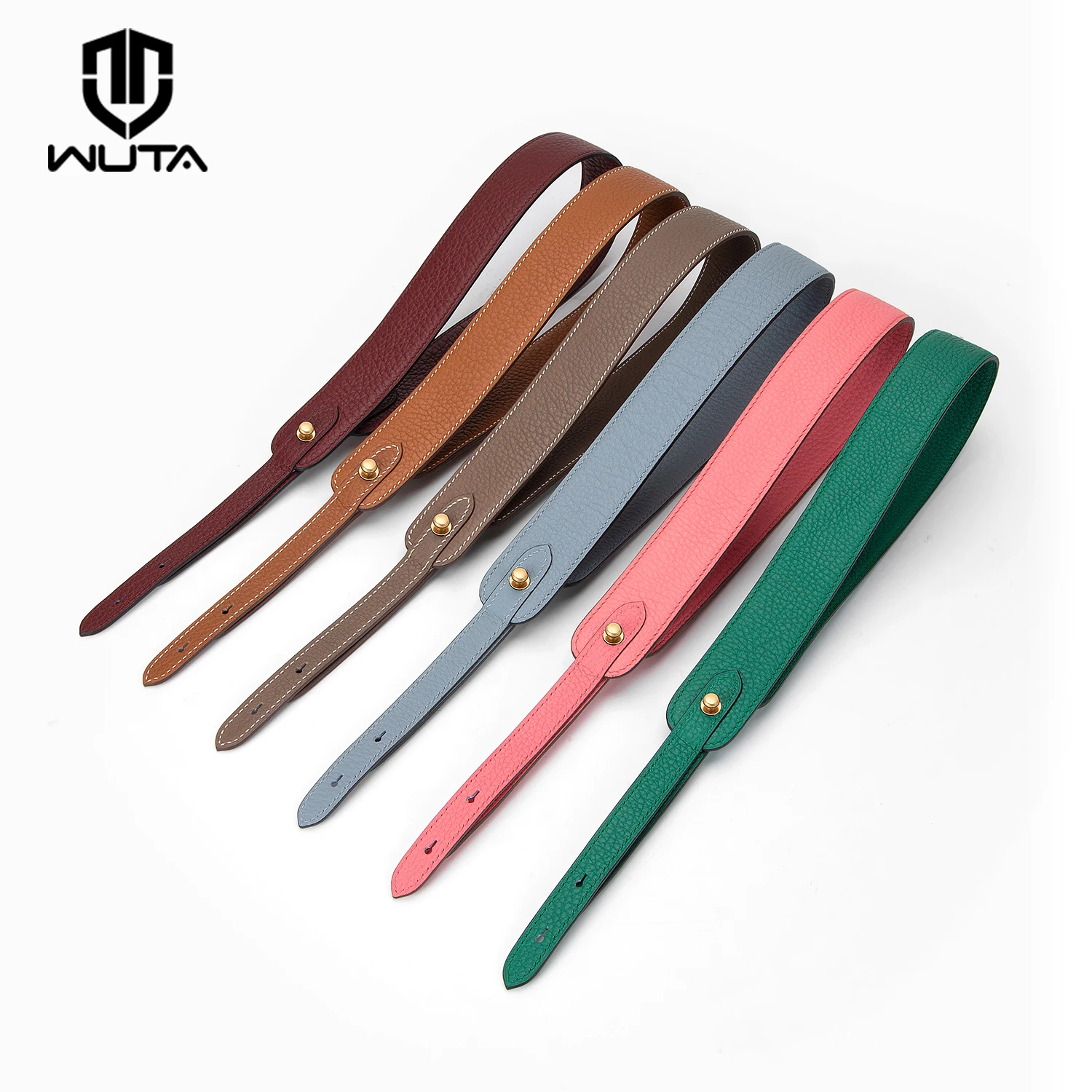 WUTA Luxury Genuine Leather Bag Strap For Hermes Picotin Adjustable Shoulder Straps Replacement Handbag Belts Bag Accessories