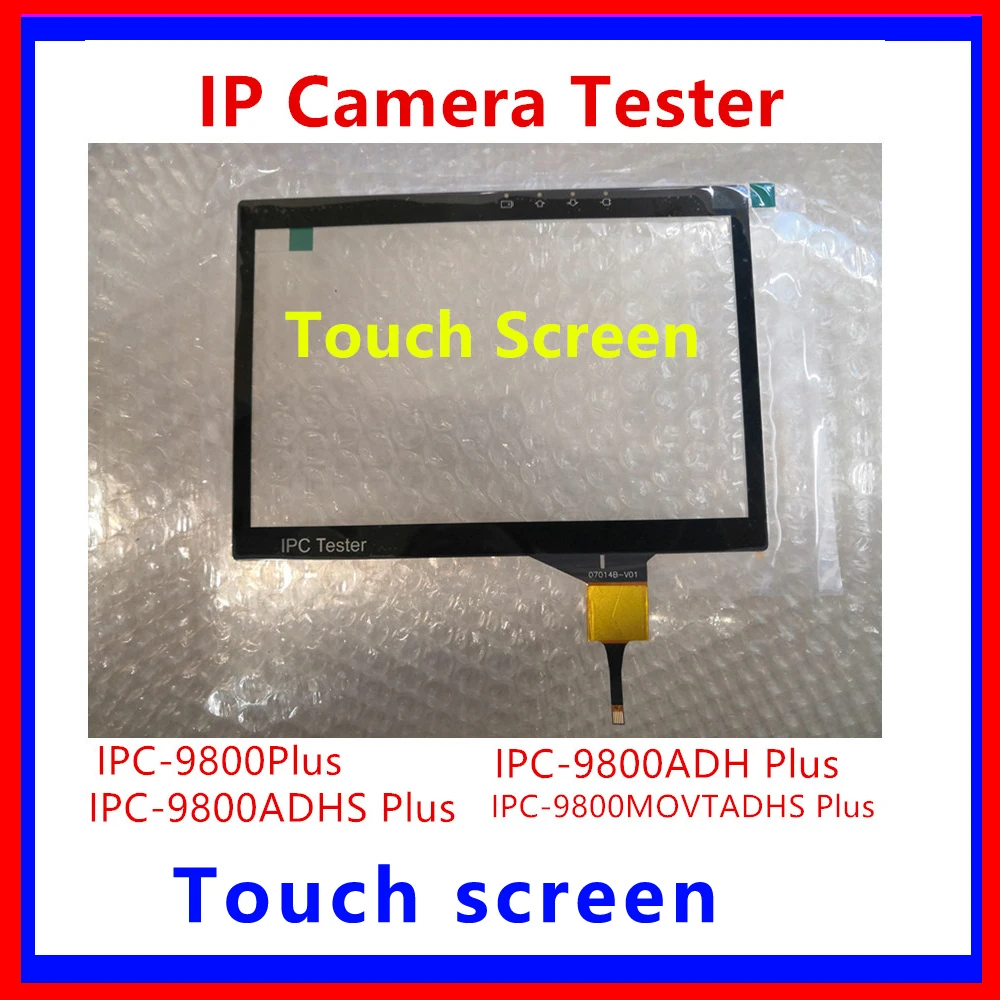 

IP Camera Tester Touch screen IPC-9800 Series MOVTADHS PLUS CCTV tester Screen repair Handwriting screen 9800cctv monitor screen