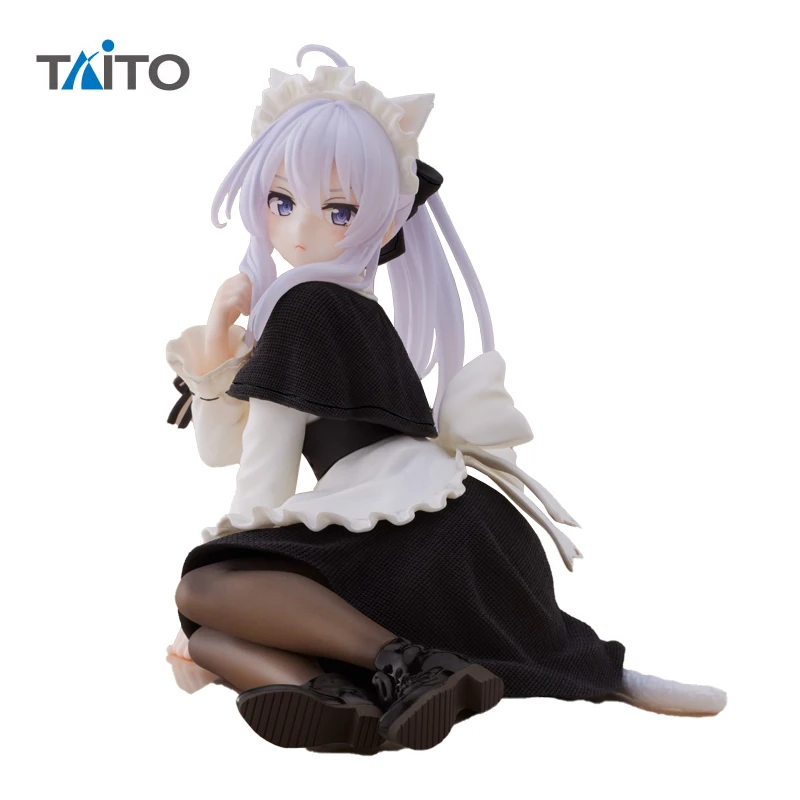 

Фигурка героя аниме Taito Witch's Journey, оригинальная аниме девушка-кошка ирейна, Французская горничная, 13 см, Коллекционная модель, игрушки для мальчиков, подарок