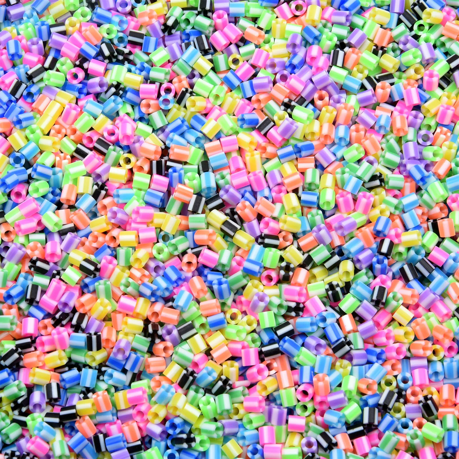 새로운 색상 5mm 1000pcs 아이언 비즈 어린이용 하마 비즈 퓨즈 비즈 Diy 퍼즐 미디 펄러 비즈 품질 선물