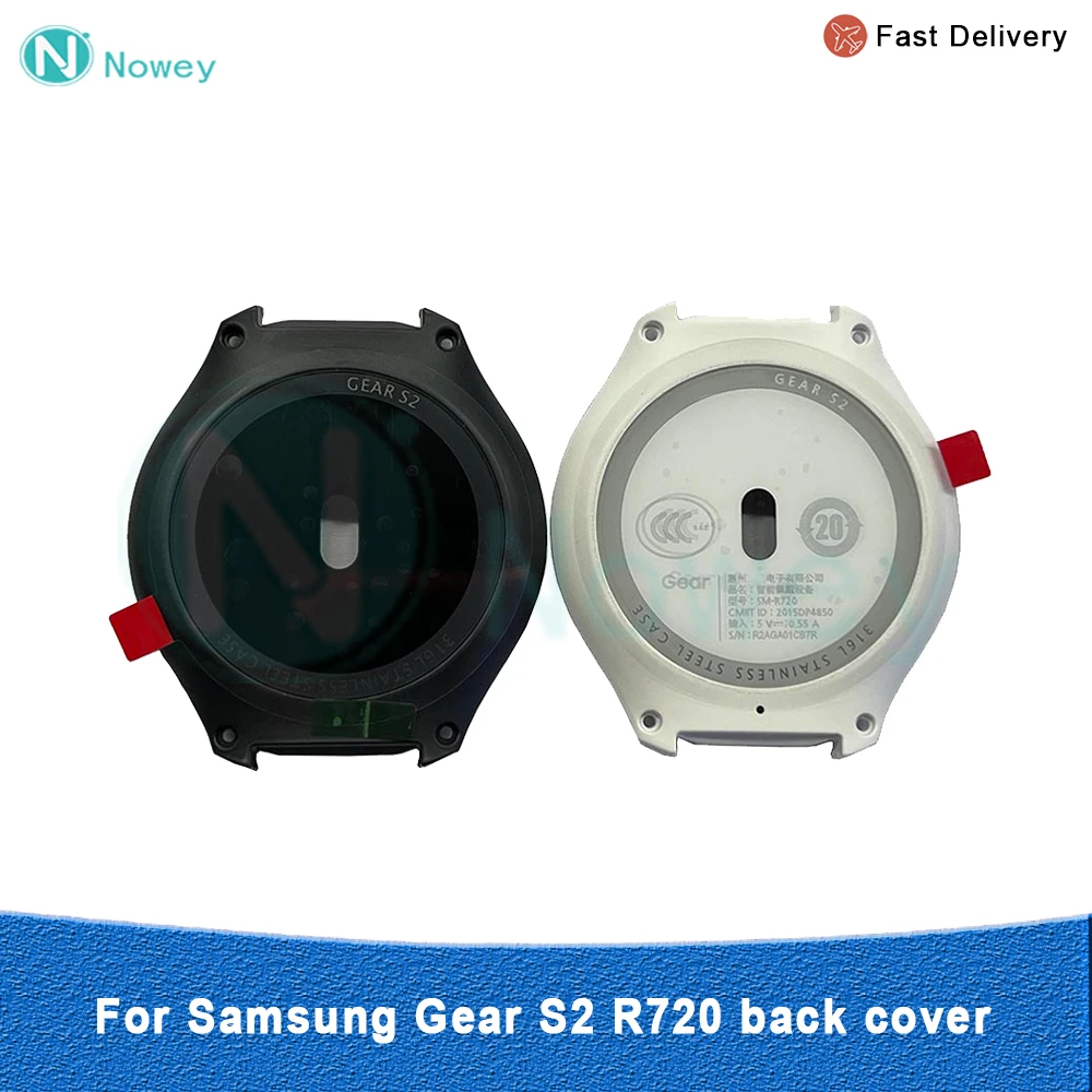 

Original Rear Cover For Samsung Gear S2 R720 Smart Watch Housing Shell Battery Cover Back Case Rear Housing Replacemen