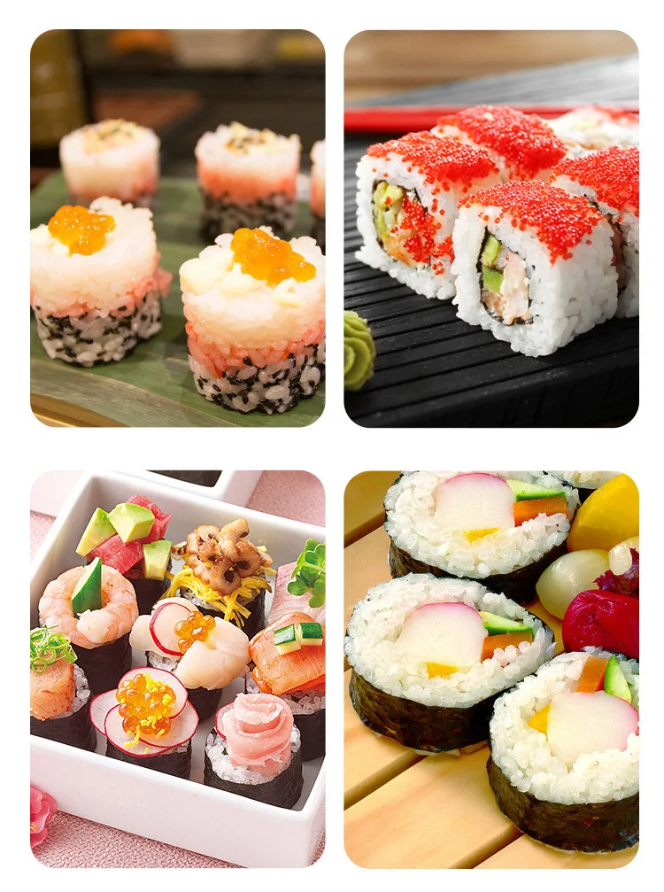 Sushi Maker Roller Roll Mold Sushi Roller Bazooka Rice Meat Vegetables –  toptenlists