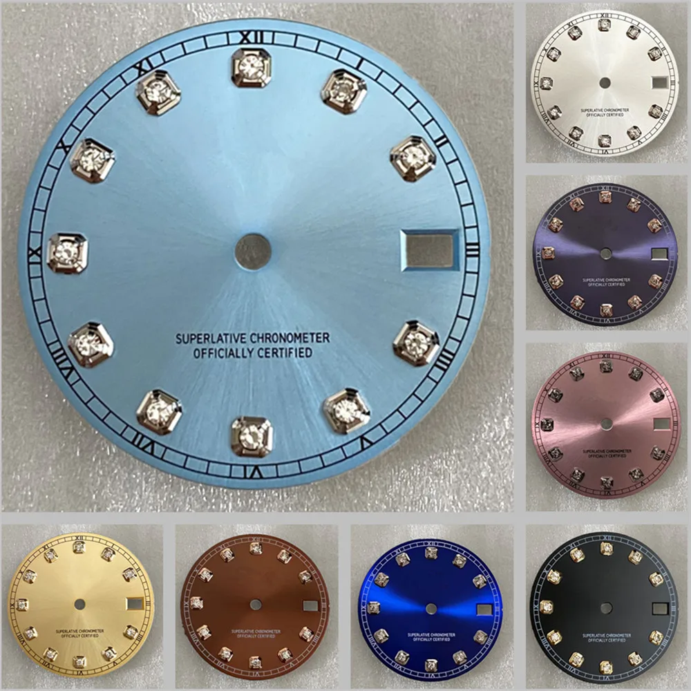 

Log Dial 28.5mm Sun Pattern 4R35 Modified Font Suitable for NH35 Watch Dial Nh36 Dial 28.5mm Substitute SKX007 Watch Accessories