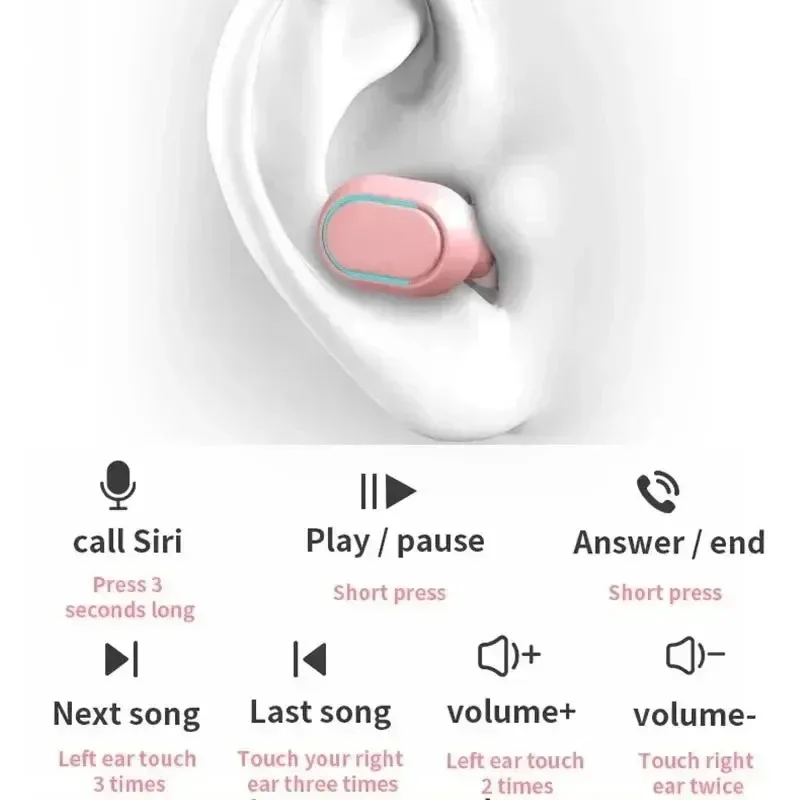 Wireless Bluetooth Headphones Waterproof Sport Earphone
