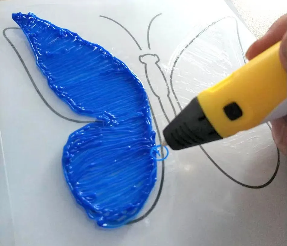 3d Printing Pen Made For 3D Pen Drawing Book Reusable Colorful 40 Patterns Thick Paper Clear Plate Painting Template For 3D Pen Kid Gifts