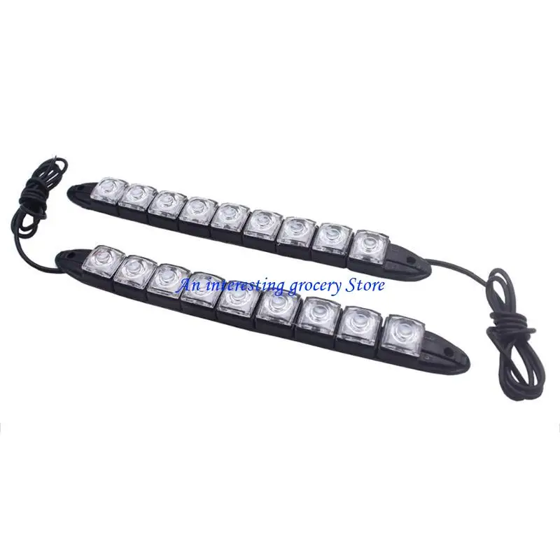 652d 2PCS 해양 보트 LED 스트립 조명 카약 요트 내비게이션 조명 IP67 방수