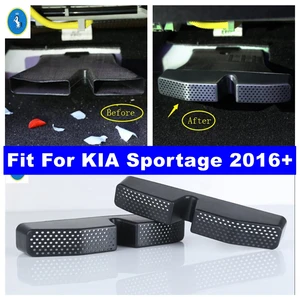 Auto Seat Under Heat Floor Air AC Duct Vent Outlet Dust Plug Cover Kit Fit For KIA Sportage 2016 - 2020 Interior Accessories