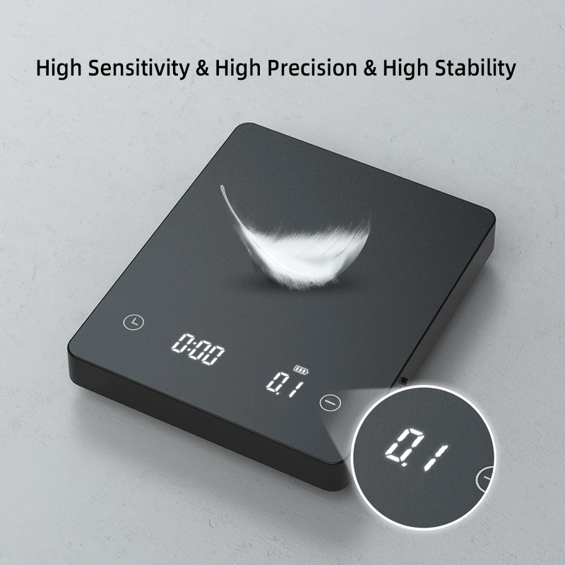 SearchPean Johanan 2.0 Digital Coffee Scale 2kg/0....