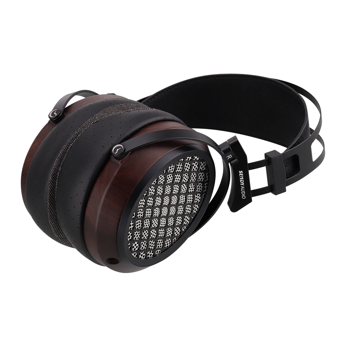Sendy Audio Aiva 2 HIFI Planar Magnetic Driver Open-back Over-ear Wood Headphone 4.4mm Balanced Headset 4
