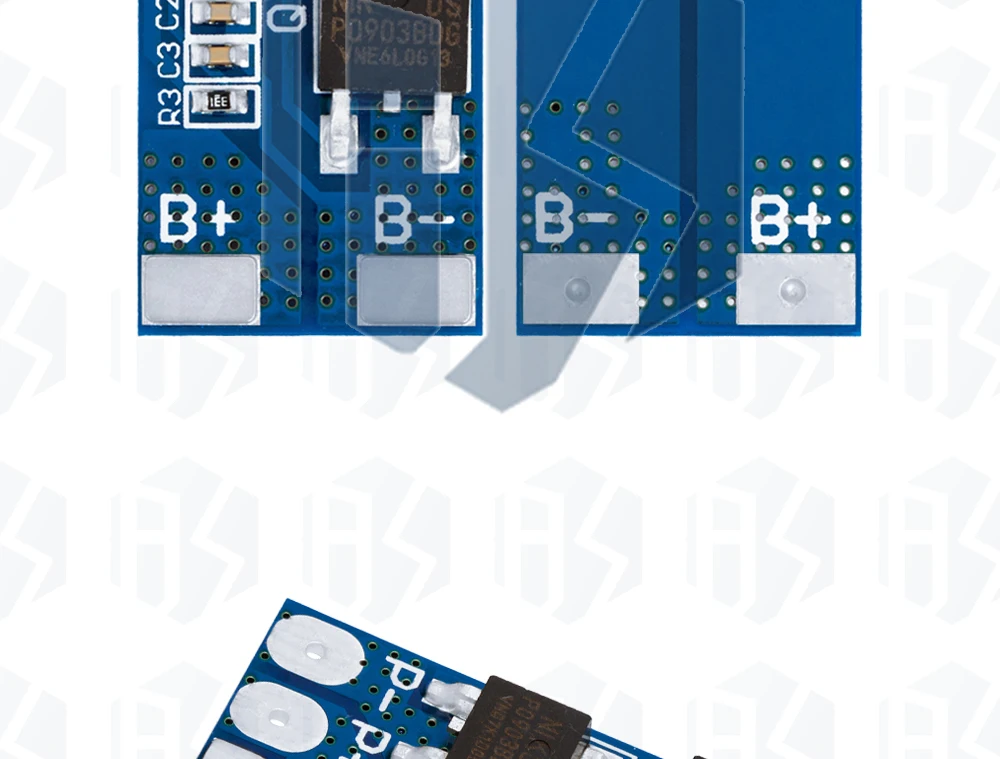 EGBO 2S 7,4V Lithium-Batterie-Schutzplatine, 8A Betriebsstrom, 15A Strombegrenzung/Überlade- und Entladeschutz – Detail 12
