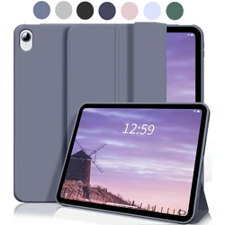 Premium Trifold Stand Smart Folio with Soft TPU Back Cover - iPad Mini 7 (YT - Purple)