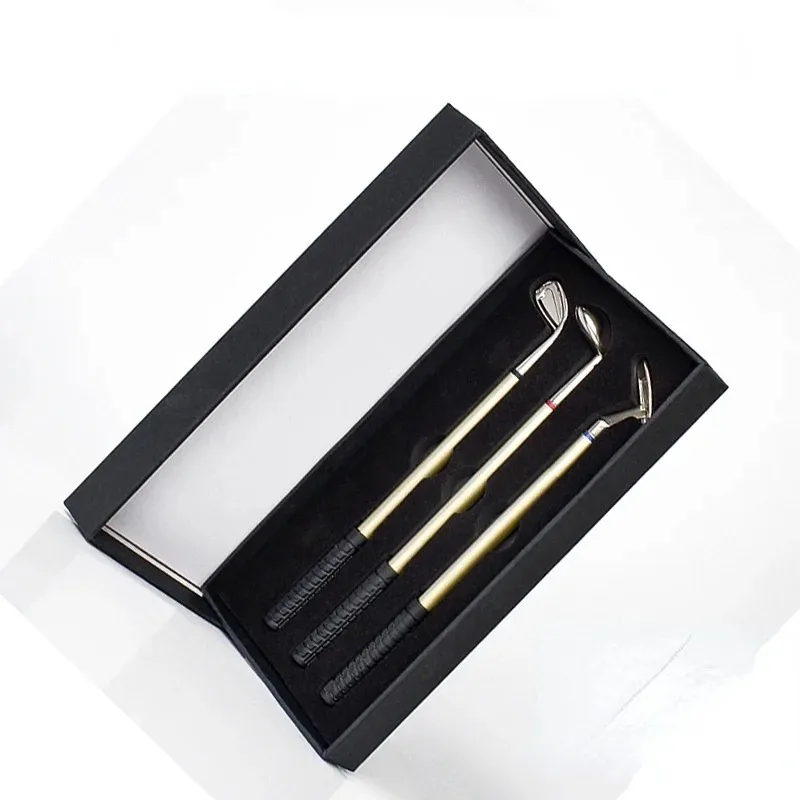 

Gift Box Gel Pen Creative Golf Gift Ballpoint Pen Student Learning Prize Fun Oil Pen
