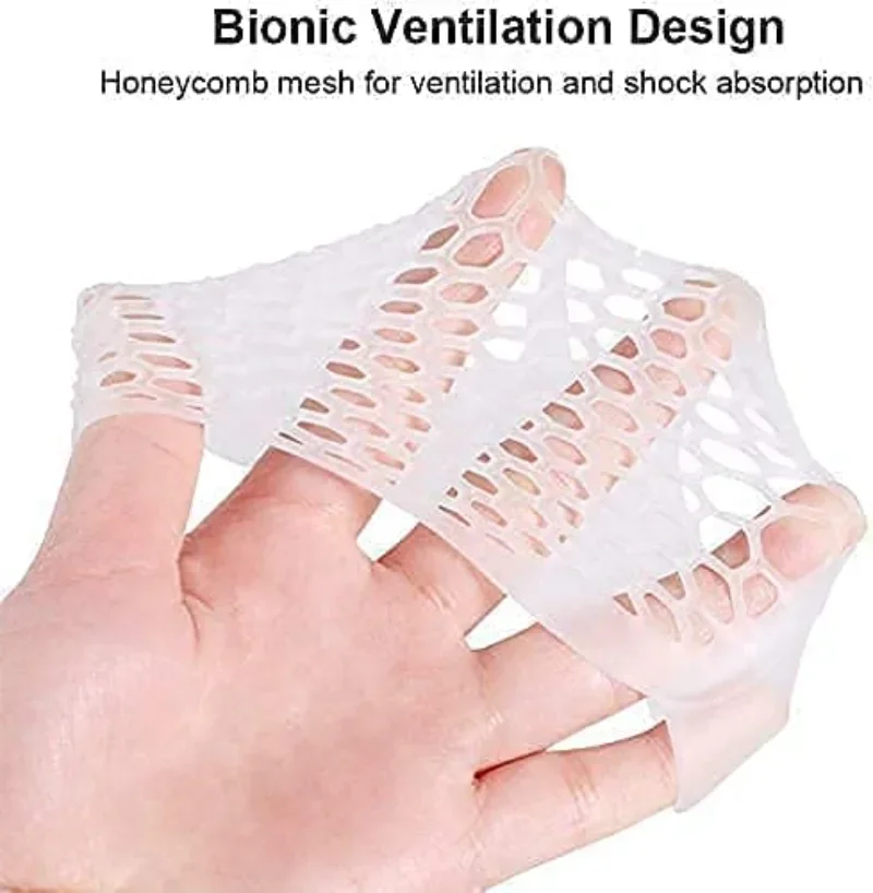 Silicone Metatarsal Pads Toe Separator Pain Relief Foot Pads Orthotics Foot Massage Insoles Forefoot Elastic Cushion Care T toe pads forefoot pads forefoot cushion metatarsal sleeve shoe insoles