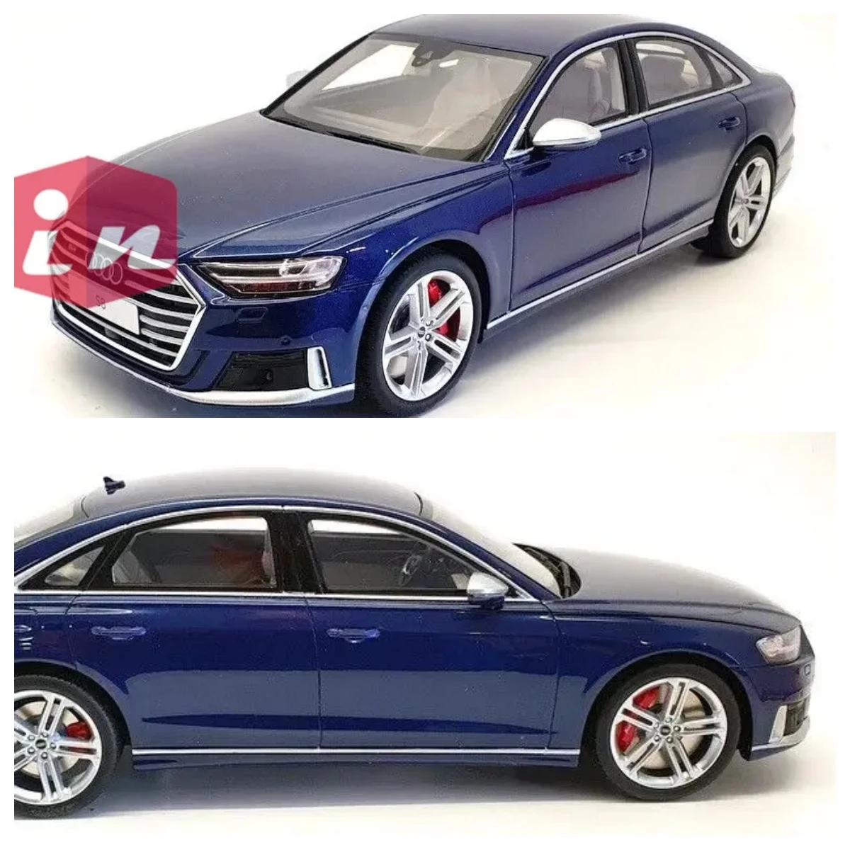 

GT Spirit масштаб 1/18 модель автомобиля GT313 - 2020 S8 - Navarra синяя модель автомобиля из смолы Коллекция игрушек ограниченный выпуск