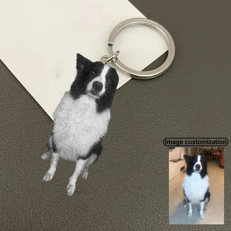 Personalised Photo Keyring Pet Memorial Personalised Photo Keyring – Custom Pet Memorial Gift For Cat Or Dog Loss (Silver Circle) Pet Memorial Gifts - Foto 11