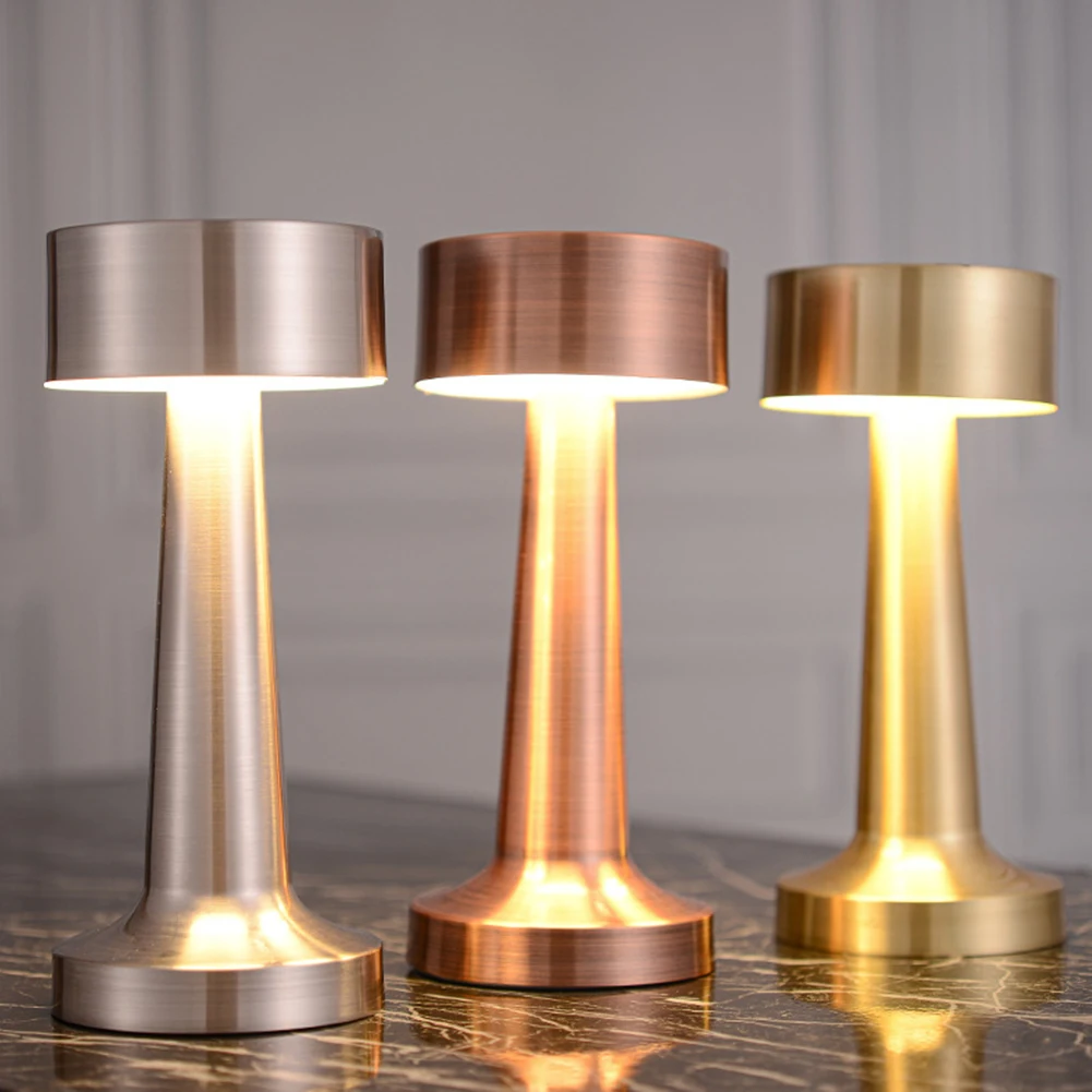 Lampe bureau LED rétro avec capteur tactile