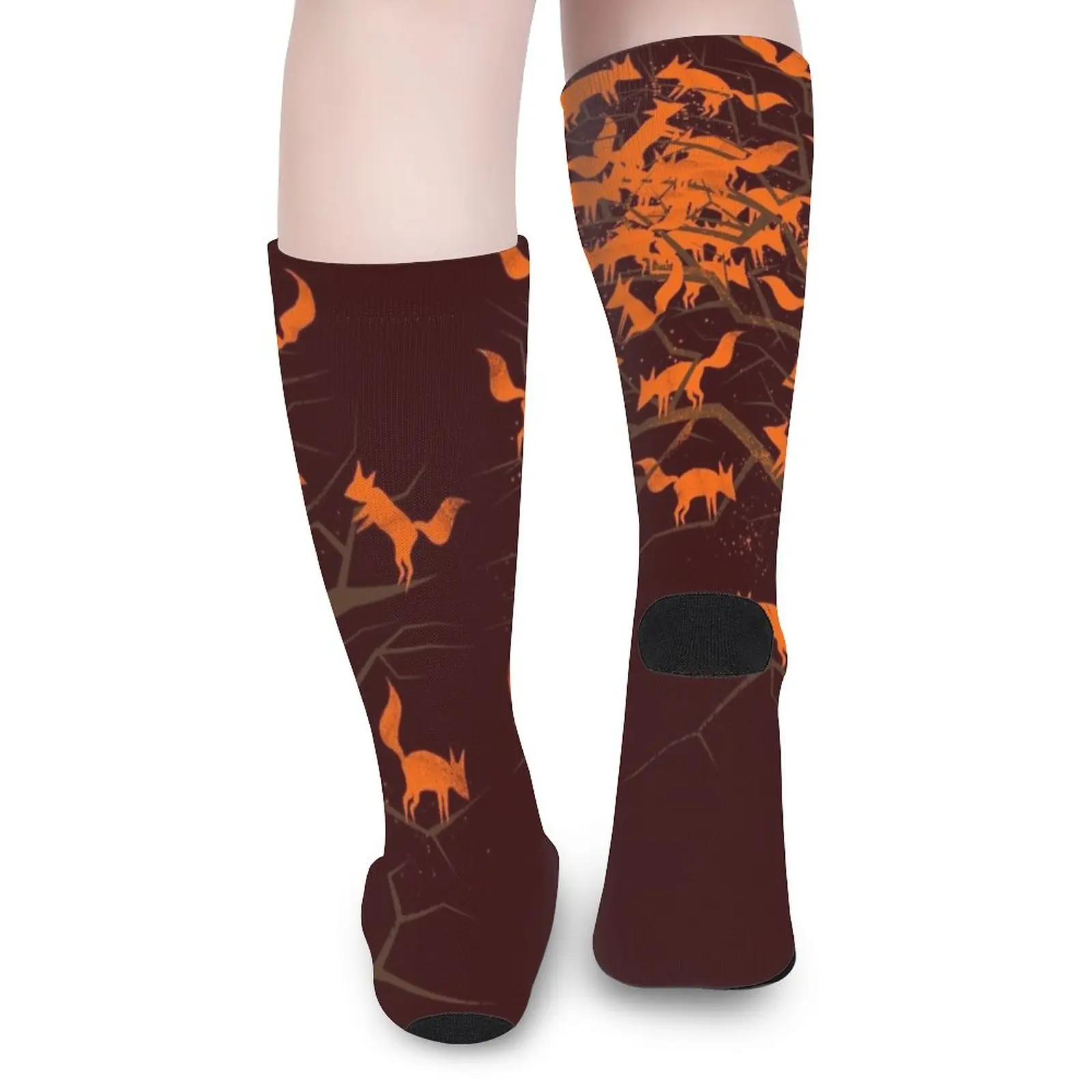 Blazing Fox Tree Socks Sports socks non-slip soccer socks