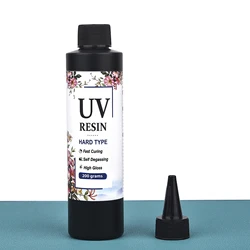 Premium High - Transparency Fast - Drying Crystal Epoxy Resin - As picture (200g)