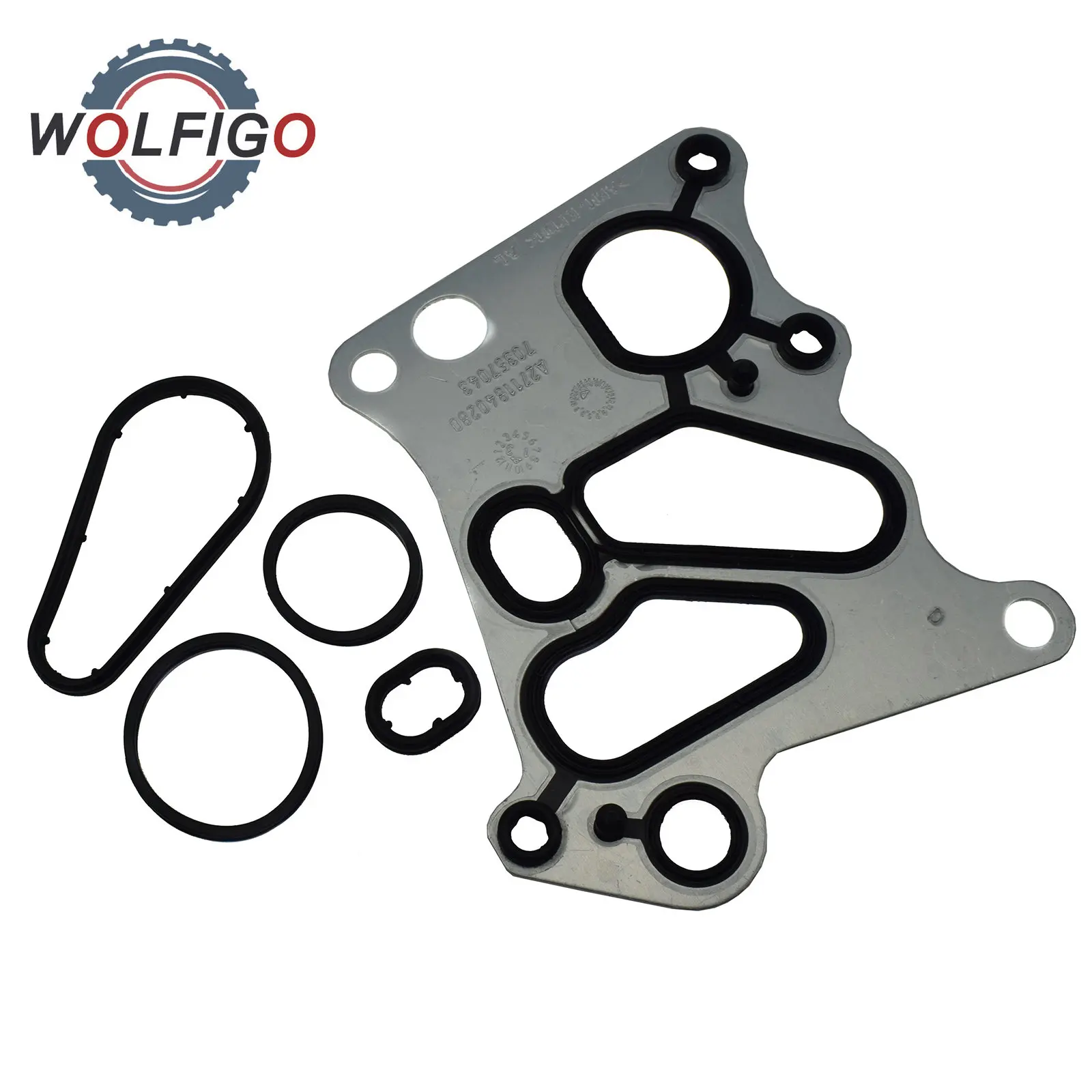 Oil Filter Housing Gasket & ORings for MERCEDESBENZ W204 W211 W212