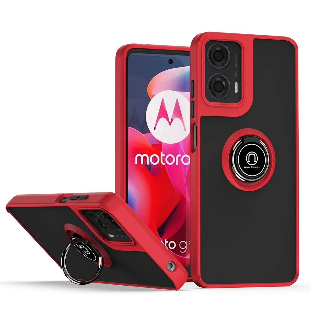 thumbnail image 1 of Rotatable bracket case for Moto G24 G04 G84 G54 G14 G13 G23 G53 G73 G32 G52 G22 G31 G41 G60 G30 G20 G10 Finger Ring Cover, 1 of 4
