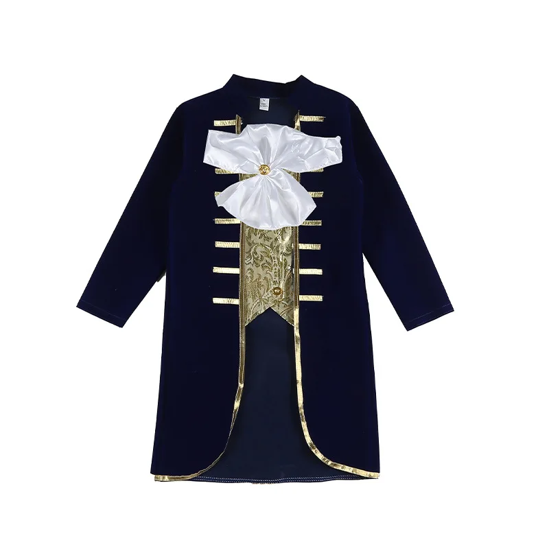 Kids Beast Prince Dress-Up Jacket Costume Halloween Performance Dress Up Costume School Anime Wig Party Costume Outfit Costumes