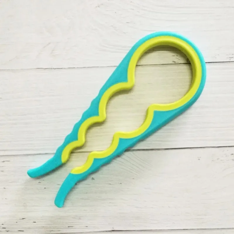 Bottle Opener, Easy To Grip Wrench, 4-in-1, Convenient  Beer Bottle Cap and Lid Unscrewing Tool, Portable Kitchen  Tool