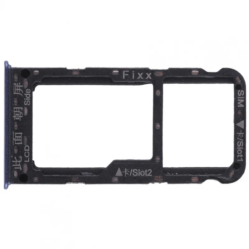 Huawei P Smart Enjoy 7S Adattatore Per Scheda Micro Sd Nano Blue # Huawei P Smart Sim Tray (Fig-Lx1, Fig-Lx2, Fig-Lx3, Fig-La1) # Huawei Enjoy 7S (Fig