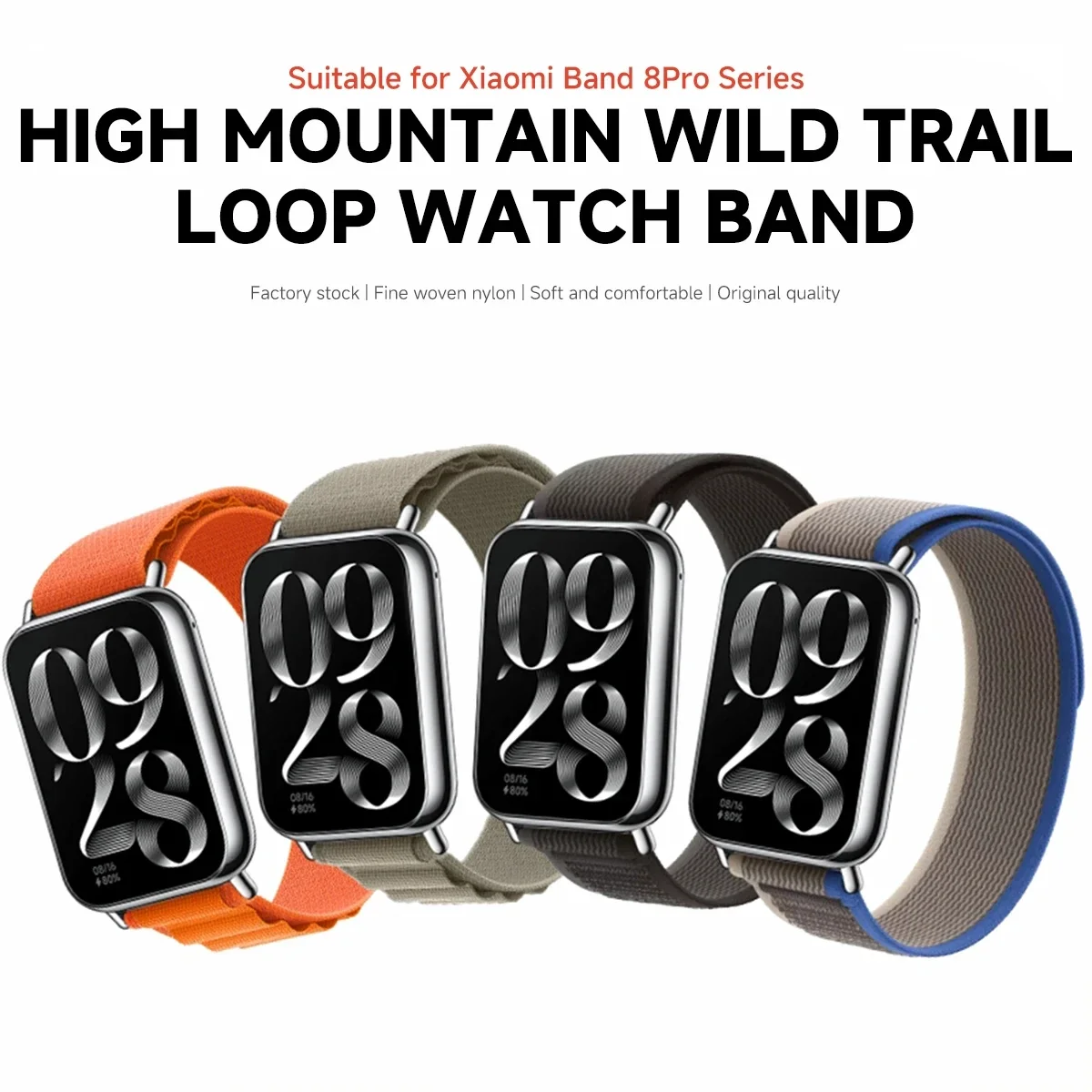 Elastic Nylon Loop Strap – Versatile Wristband Accessory