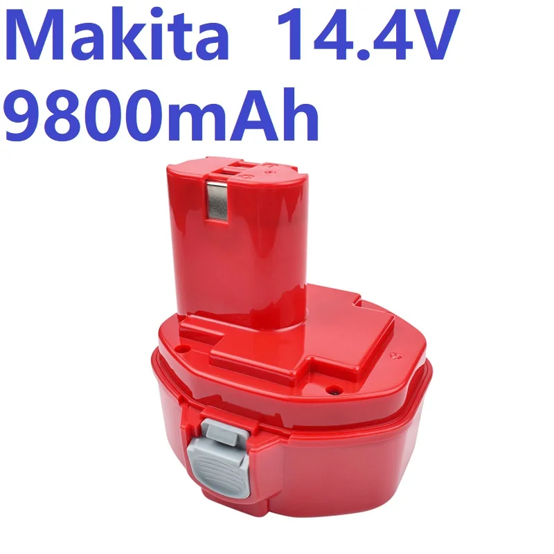NiMH Rechargeable Replacement Battery Makita 14.4V 9800mAh PA14 1422, 1420, 192600 1, 6281D