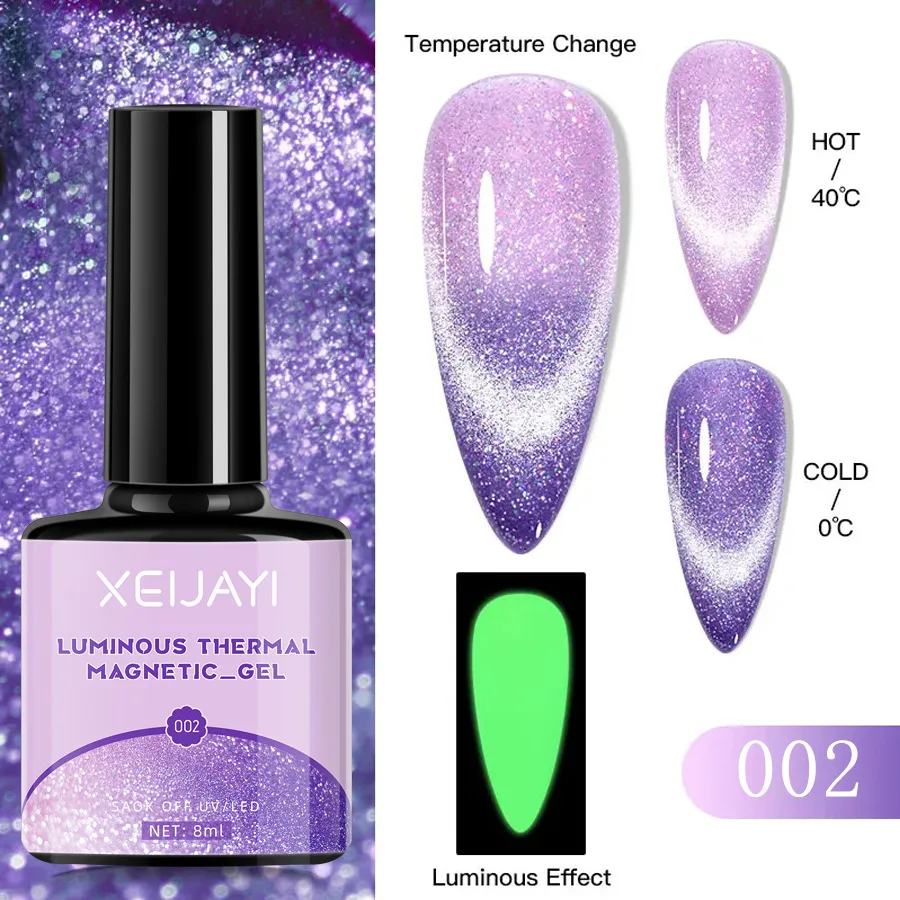 Buy KaloryWee Chameleon Change Colour Gel Nail Polish Soak Off Temperature  Changing Varnish UV LED Manicure Online at desertcartINDIA