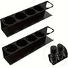 Five Cans Wall-Mounted Steel Aerosol Spray Can Holder Rack Organizer for Garage and Workspace 1