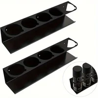 Five Cans Wall-Mounted Steel Aerosol Spray Can Holder Rack Organizer for Garage and Workspace 1