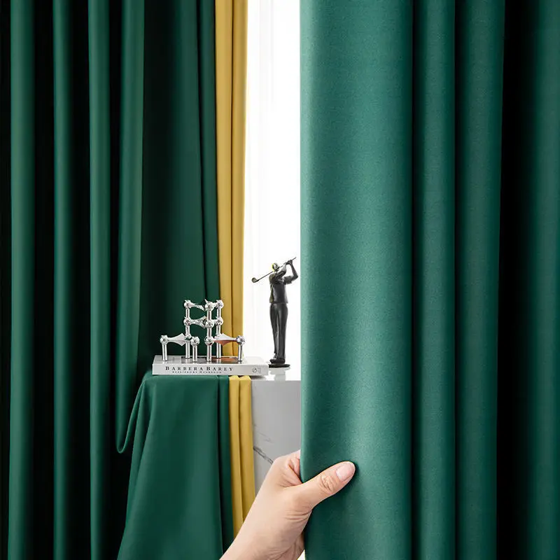 Blackout Curtains Soundproof Persiana Enrollable Blackout Full Insulation Curtain Curtain