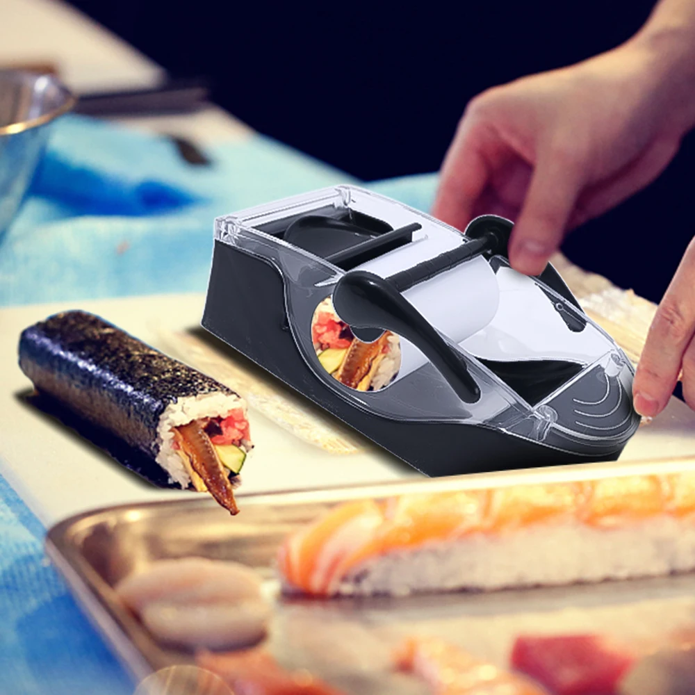 Machine à rouleau à sushi facile, moule à bâtonnets Bazooka, appareil  Murcia, outil d'accessoires, cuisine japonaise, bento, tube de riz, shaper  - AliExpress