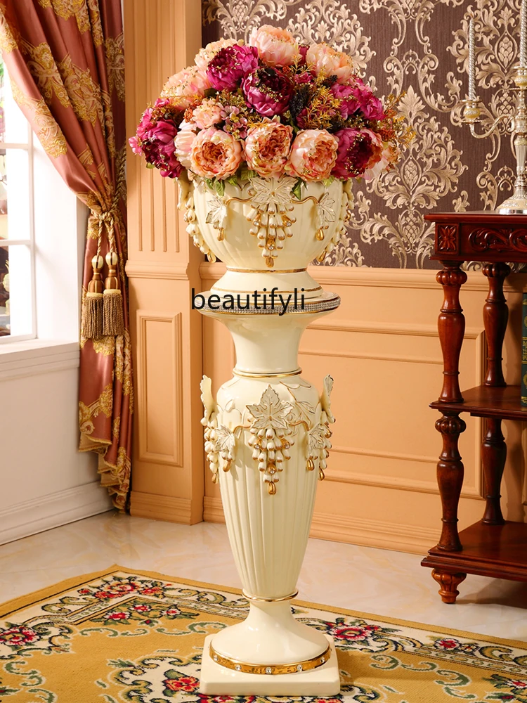 en milliard så meget gå på pension Ceramic Flower Arrangement Decoration | Ceramic Floor Stand Vase | Large  Ceramic Vase - Vases - Aliexpress