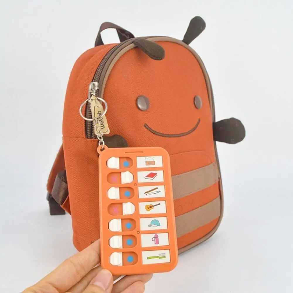 Daily Task Planning Board Self-discipline Punch Card Device Detachable Chores Checklist Schedule Memo Self Discipline Punch Card