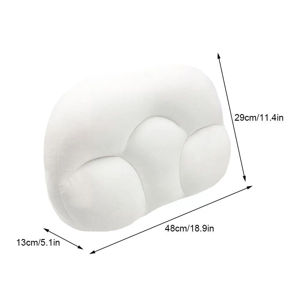All-round Sleep Pillow Egg Sleeper Memory Foam Soft Orthopedic Neck Pillow Pain Release 3D Neck Micro Airball Pillow Deep Sleep BEST SELLERS