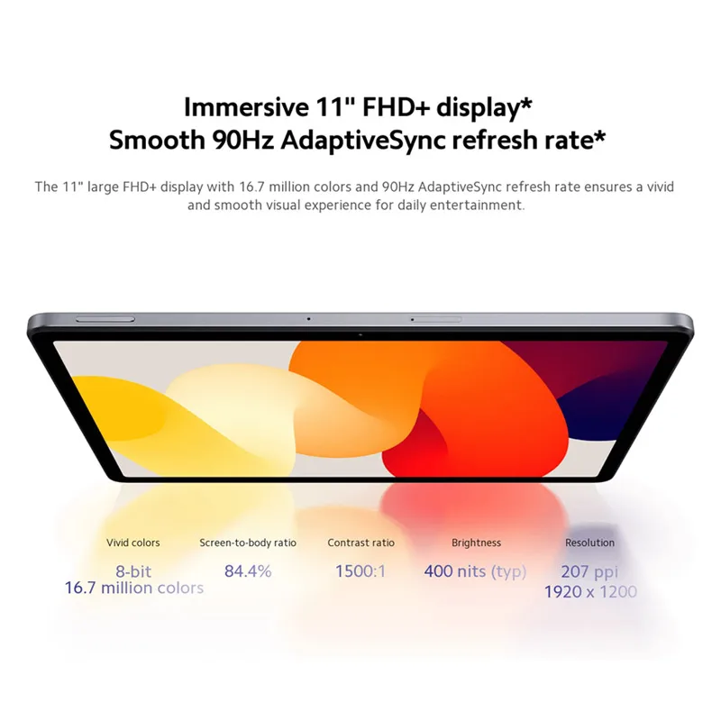Global Version Xiaomi Redmi Pad SE Snapdragon 680 8GB RAM 256GB ROM Mi Tablet Quad speakers Dolby Atmos 90Hz 11" Display 8000mAh 3