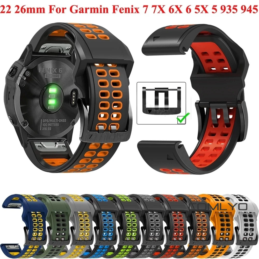 For Garmin Fenix 7X 6X 5X 5 6 Fenix7 Watch Band Strap Replacement for-garmin-fenix-7x-6x-5x-5-6-fenix7-watch-band-strap-replacement