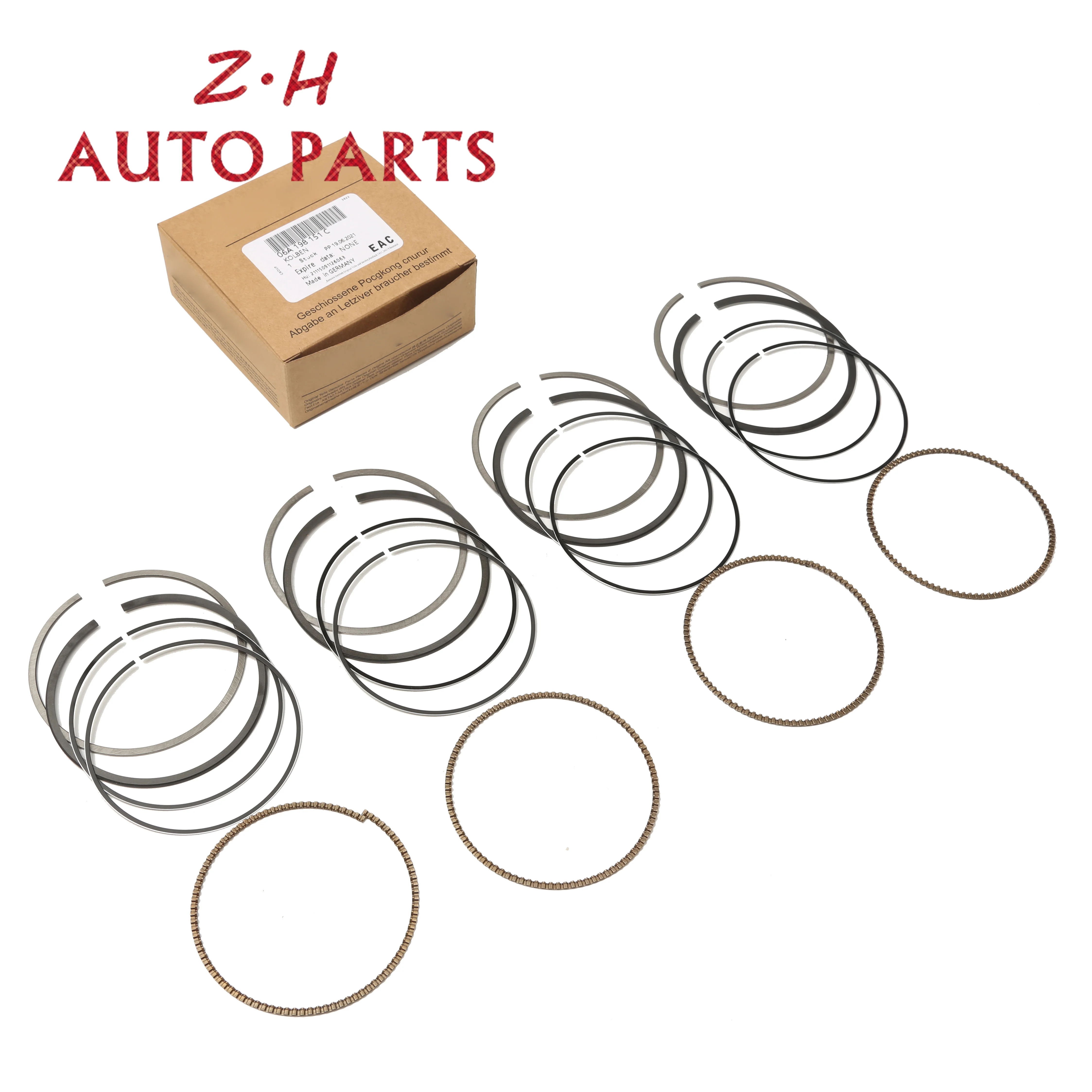 Новые поршневые кольца 82 5 мм 06A 198 151 C для Volkswagen VW Beetle Goft Jetta Passat 2.0L SOHC 8V D 06D B |