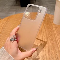 Luxury Matte Transparent Hard Case - Half-Wrapped Design for Xiaomi Mi 11i (Clear)