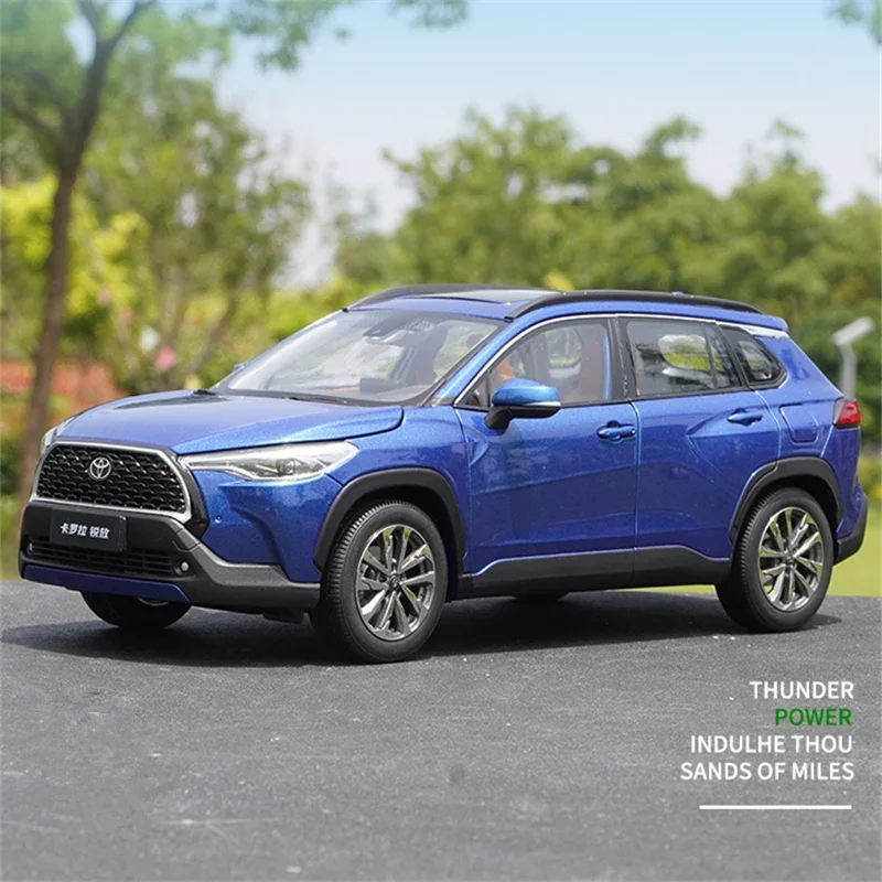 1/18 スケール トヨタ カローラ クロス SUV 合金 カーモデル 車両