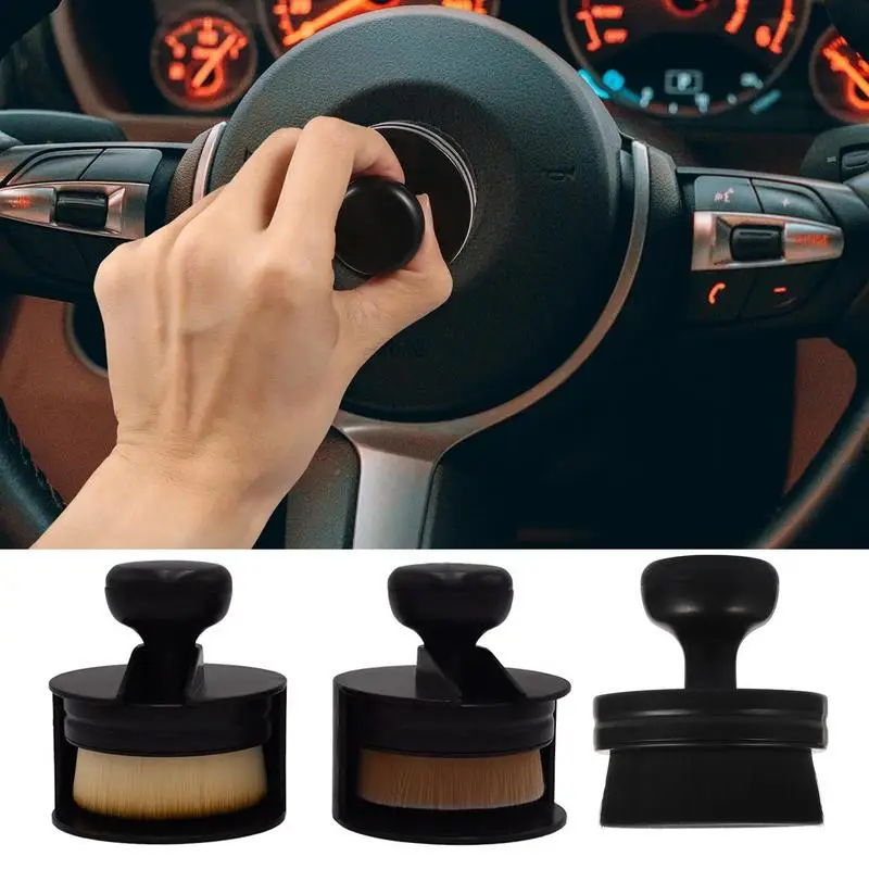 

Tire Shine Car Detailing Brush Car Crevice Dust Removal Car Vent Cleaning Soft Brush Car Interior Cleaning Tool auto accessories