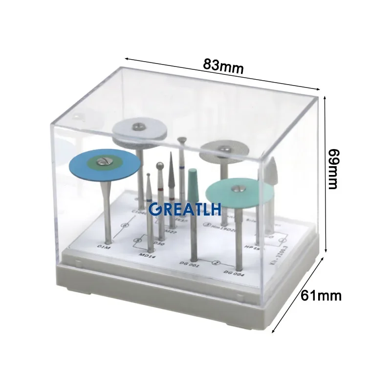 ダイヤモンドポリッシャ GREATLH ダイヤモンドポリッシャーディスク超硬バーデンタル