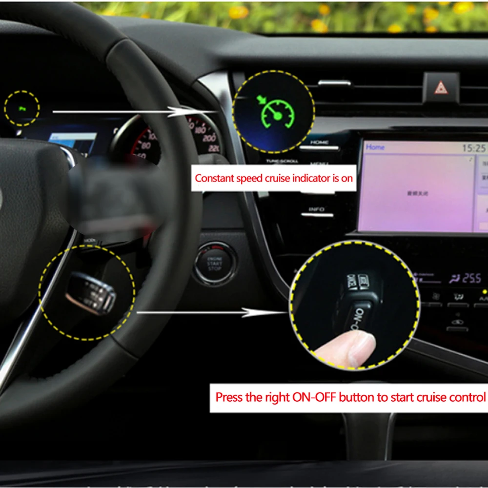 Peut-on installer un régulateur de vitesse quand il n'est pas d'origine sur  la voiture? - Installation de dashcam et radars de recul proche de Lyon -  LYON ACCESS AUTO ®