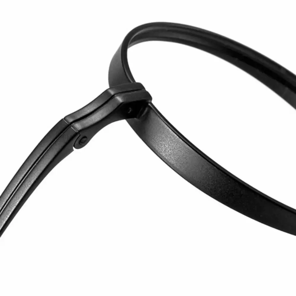 Neue Brillengestelle aus reinem Titan, ovale Form, schlichtes Design, Brillengestelle, Retro, klassische Augendekoration – Detail 12