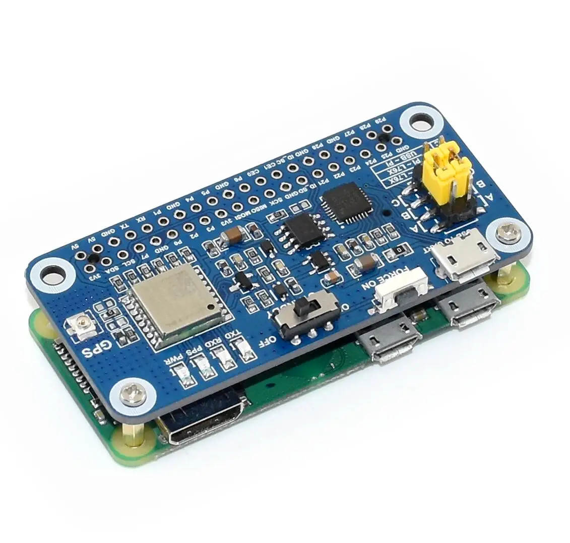 Waveshare L76X Multi-Gnss Hat For Raspberry Pi Supports Global Positioning Gps Bds Qzss