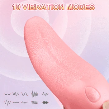 Tongue Licking Vibrator For Women G spot Clitoral Stimulator Mini Clit Sex Toys for Women Rechargeable Nipple Female Masturbator 2